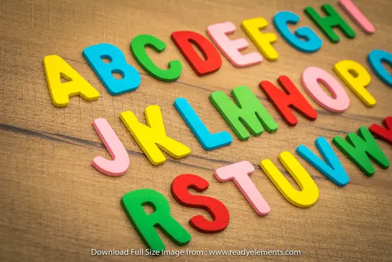alphabet letters