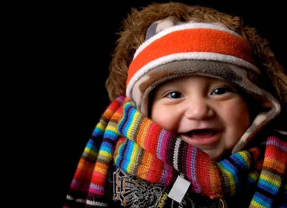 cold winter child