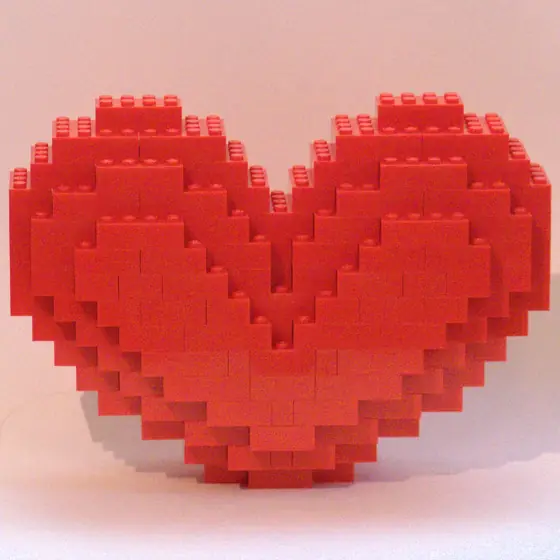 red heart