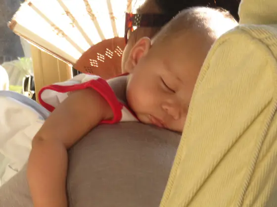 sleeping child